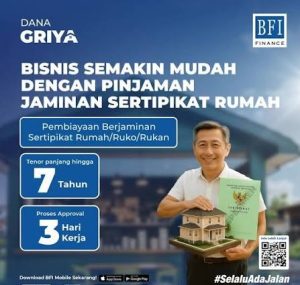 Gadai sertifikat rumah ruko tanpa BI Checking