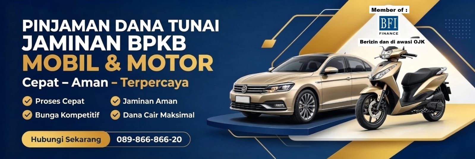 BFI Finance Gadai BPKB mobil motor